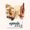 Portada para agenda 2023 Venecia A4 A5 frontal